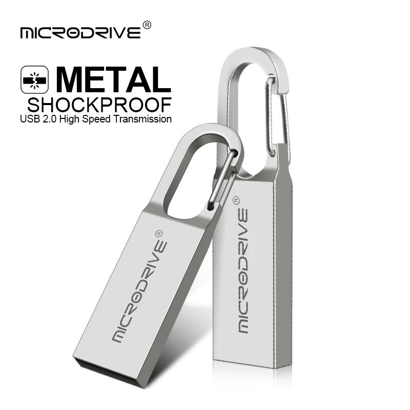 USB флеш-накопитель 128 ГБ, 64 ГБ, 32 ГБ, 16 ГБ, 8 ГБ, 4 Гб, металлический брелок, карта памяти, флеш-накопитель, реальная емкость, мини-металлическая usb флешка