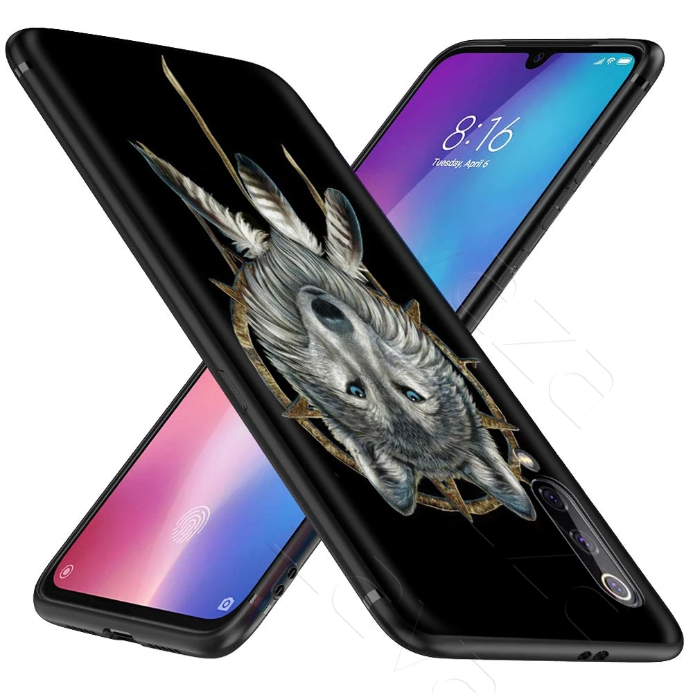 Чехол с абстрактным животным изображением Льва волка Тигра для Xiaomi Redmi Note 8 9 S K30 Pro