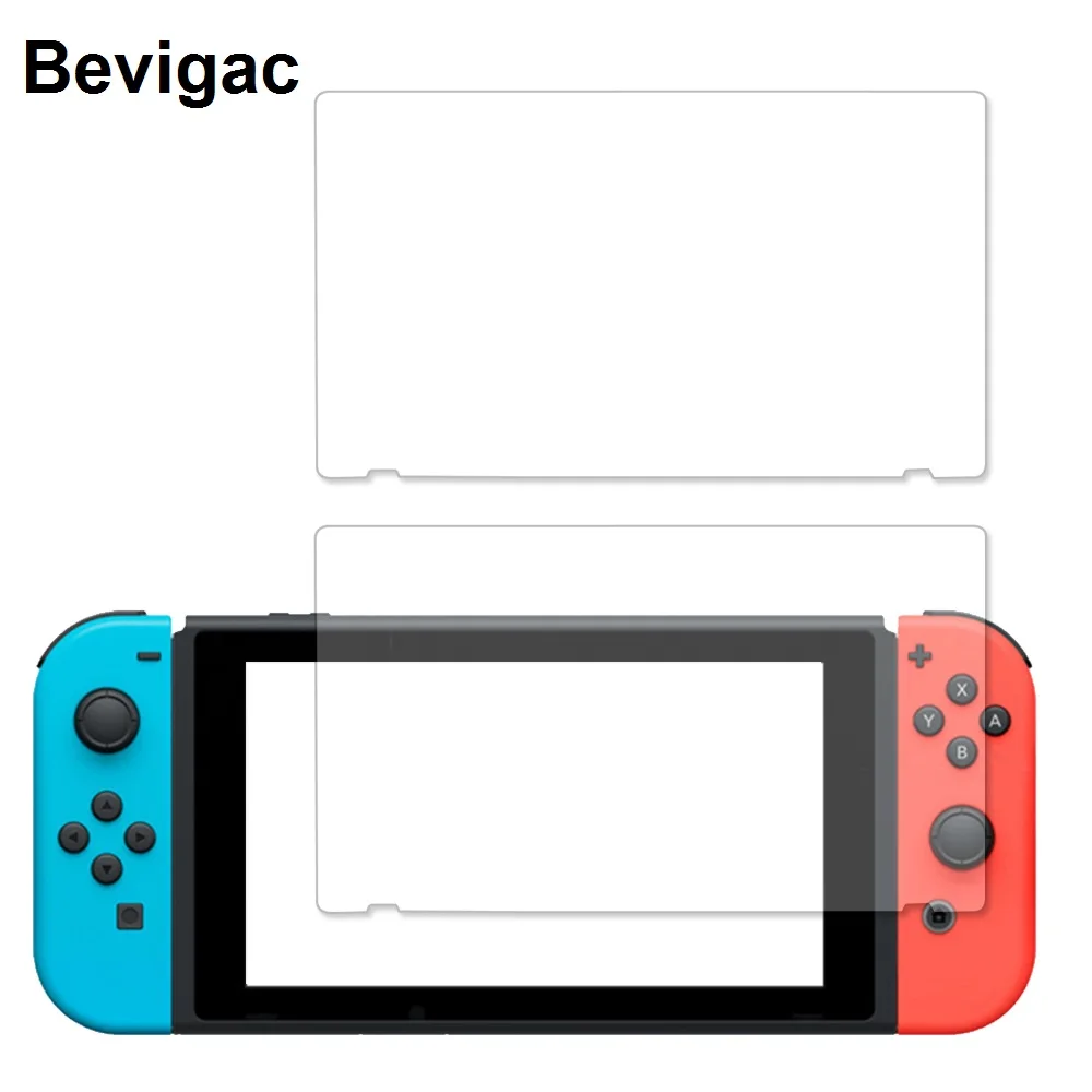 2 шт. прозрачная защитная пленка Bevigac Full HD для контроллера консоли Nintendo Switch Joy Con NS