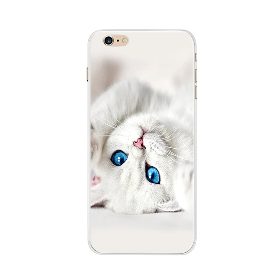 Чехол для iphone 6 s силиконовая Мягкая задняя крышка телефона чехол S бампер защиты