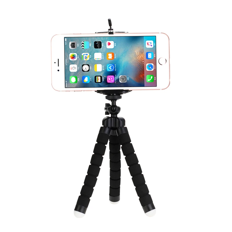 Tripods for Samsung Xiaomi Huawei Phone Mobile Camera Holder Clip Mini Flexible Gorillapod Octopus Tripod stativ Stand GoPro | Электроника