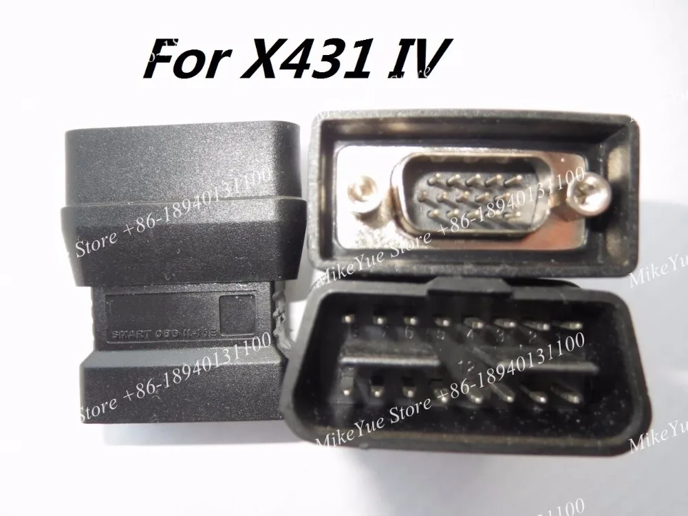 for Launch X431 Smart OBD I II DLC 16E Adapters EOBD Connector 431 Auto Diag IDIAG DIAGUN III IV V PRO 5C V+ Adapter|original launch|obd iismart obd