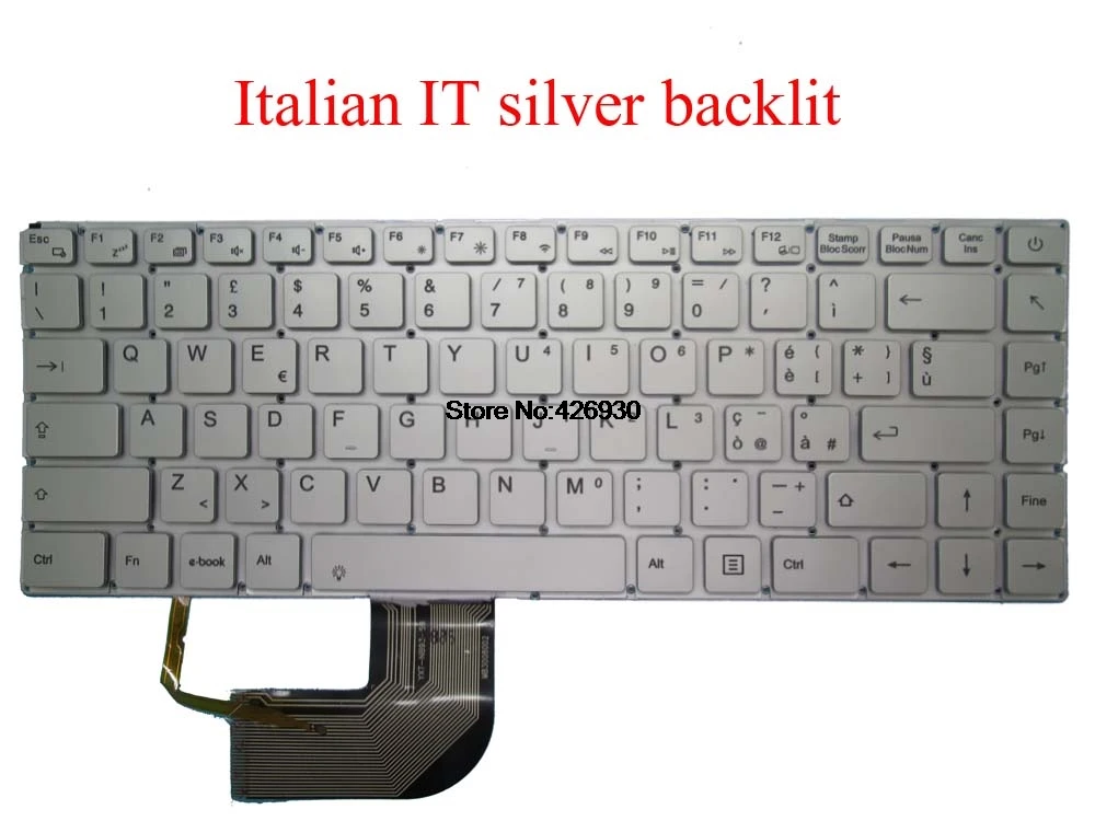 Italian IT backlit Ноутбук US CZ KR электронная клавиатура для chuwi для Lapbook Air 14 CWI529 14,1 YXT-NB93-59 MB3008002 английский Чешский корейский Итальянский - Цвет: Italian IT backlit