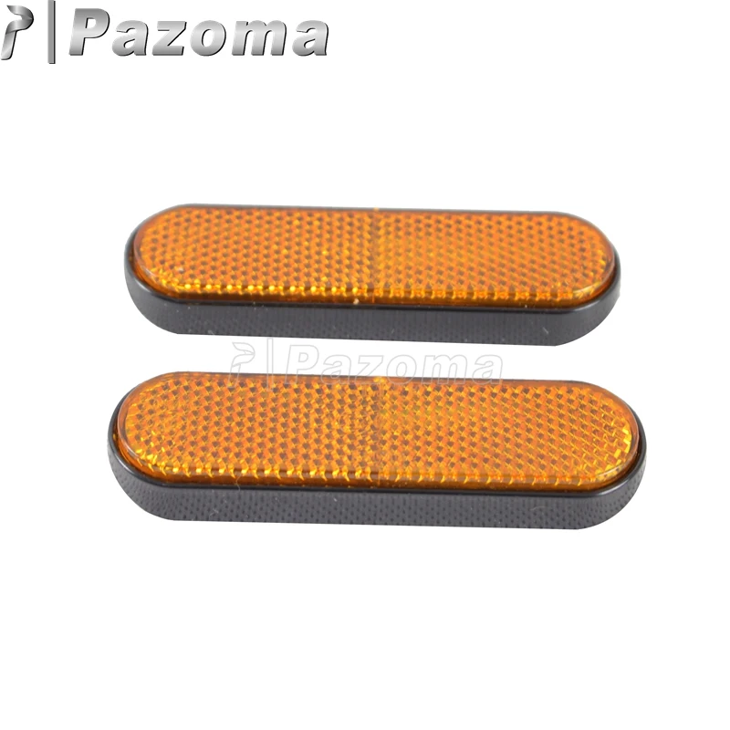 1 пара светоотражающие накладки на переднюю вилку мотоцикла|fork slider|plastic motorcyclefork