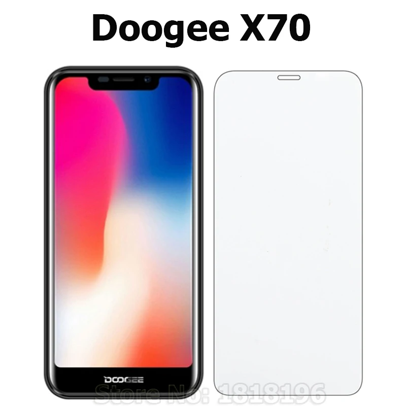 Закаленное стекло Для Doogee X70 Защитная пленка для экрана 5 дюйма 9H закаленное