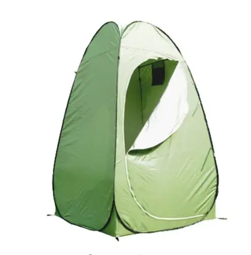 Draagbare Privacy Douche Toilet Camping Pop Up туалетный тент legergroen kleur UV functie Открытый тент/палатка