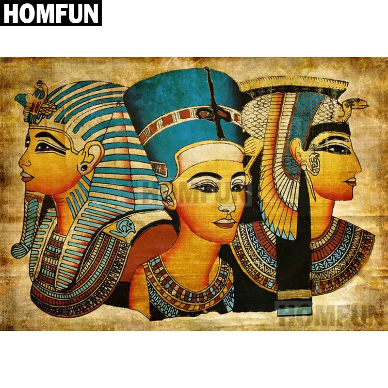 Набор для алмазной вышивки HOMFUN A01946 картина из квадратных/круглых страз 5D сделай