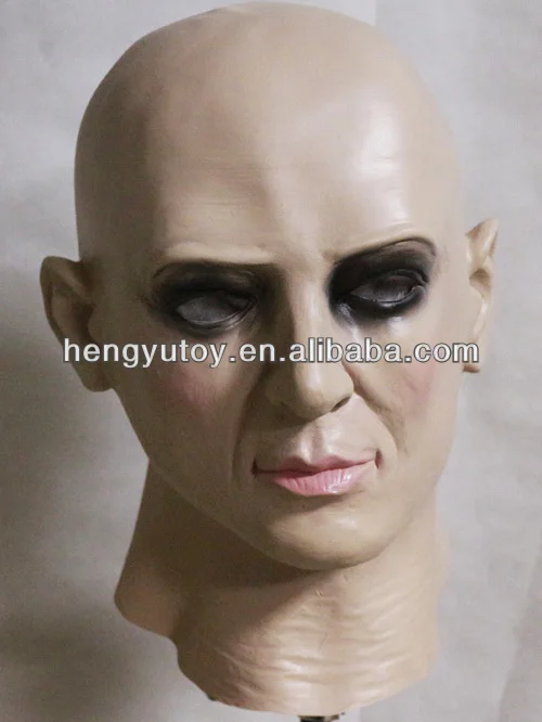 Латексная Женская маскирующая маска с перекрестным платьем прозрачная