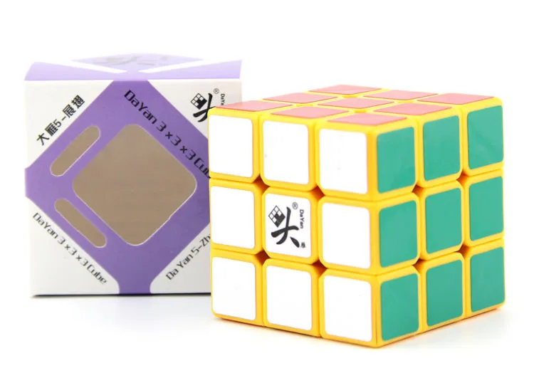 CubeXYZ DY zhanchi 5,7 см куб оранжевый/желтый куб головоломка идея подарка для X'mas день рождения коллекционный куб