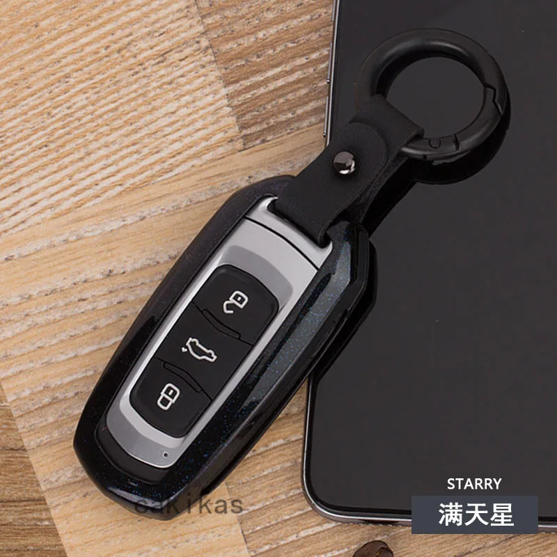 Zinc Alloy Car Remote Key Case For Geely Atlas Emgrand Ec7 Boyue Nl3 Ex7 X7 Emgrarandx7 Suv Gt Gc9 Borui | Автомобили и мотоциклы