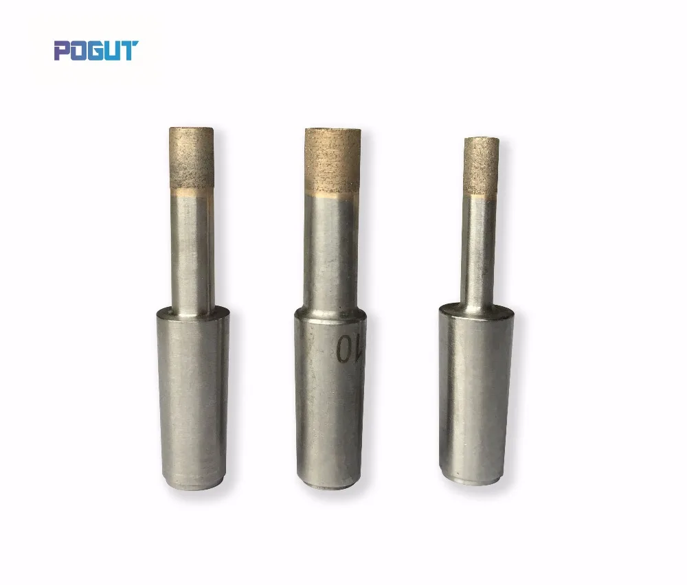 Конусный хвостовик 4 мм до 25 алмазное стекло сверло для ручной сверлильного