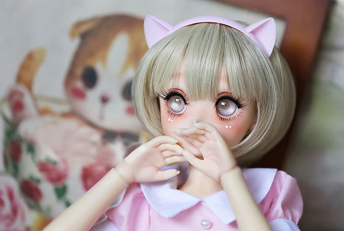 Головной убор BJD для мужчин и женщин подходит 1/3 1/4 1/6 SD MSD кошачьего ушей кролика