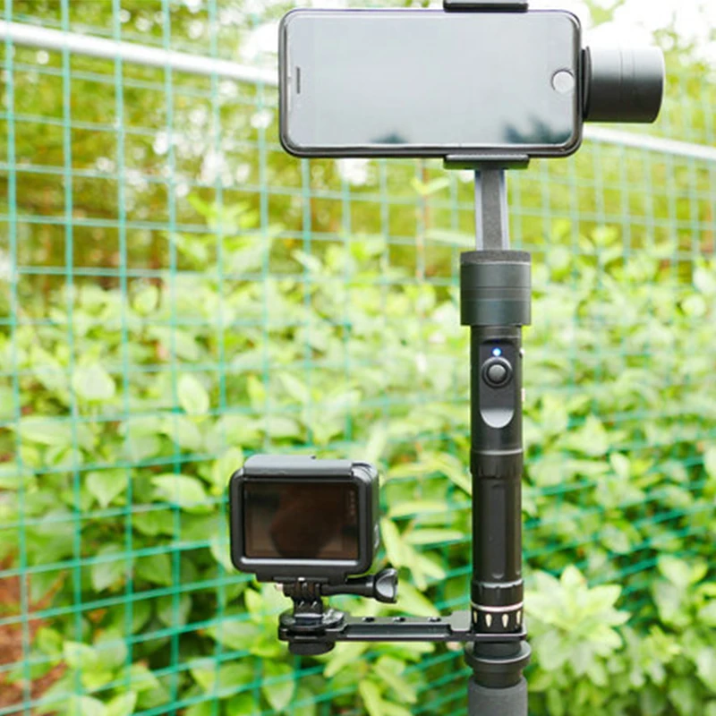 Крепление для микрофона L кронштейн Rig с креплением горячего башмака Zhiyun Smooth Q