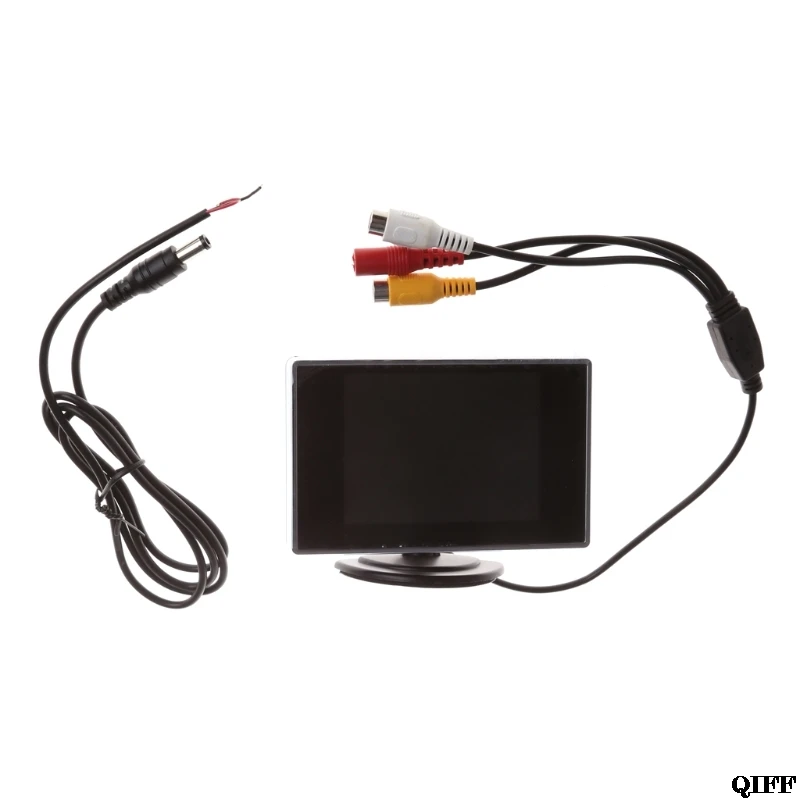 

3.5" TFT LCD Color Monitor Screen DVD VCD For Car Rear View Backup Camera May06