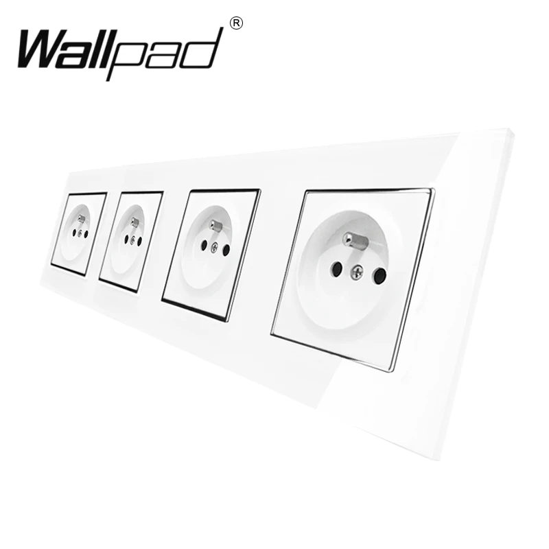 4 способа французская розетка круглая коробка крепление CE Wallpad люксовые