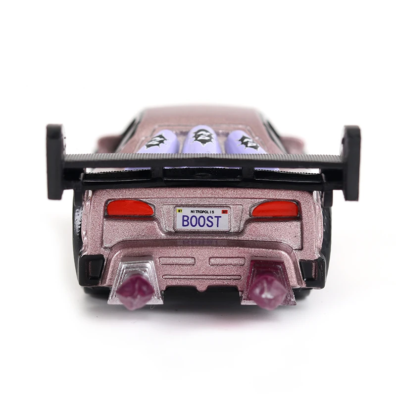 Машинки Disney Pixar Cars Boost с пламенем Металл литье под давлением Молния Маккуин
