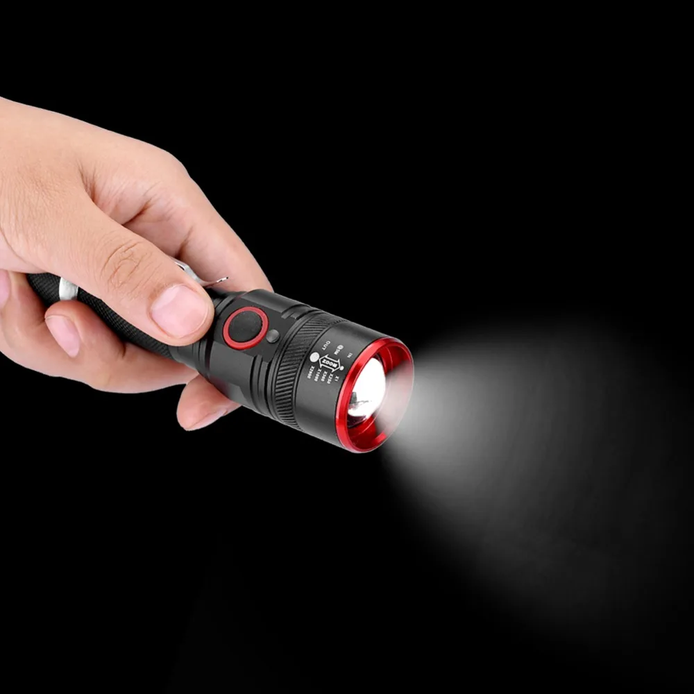 XML T6 USB зарядка фонарик СВЕТОДИОДНЫЙ Карманный небольшой водонепроницаемый