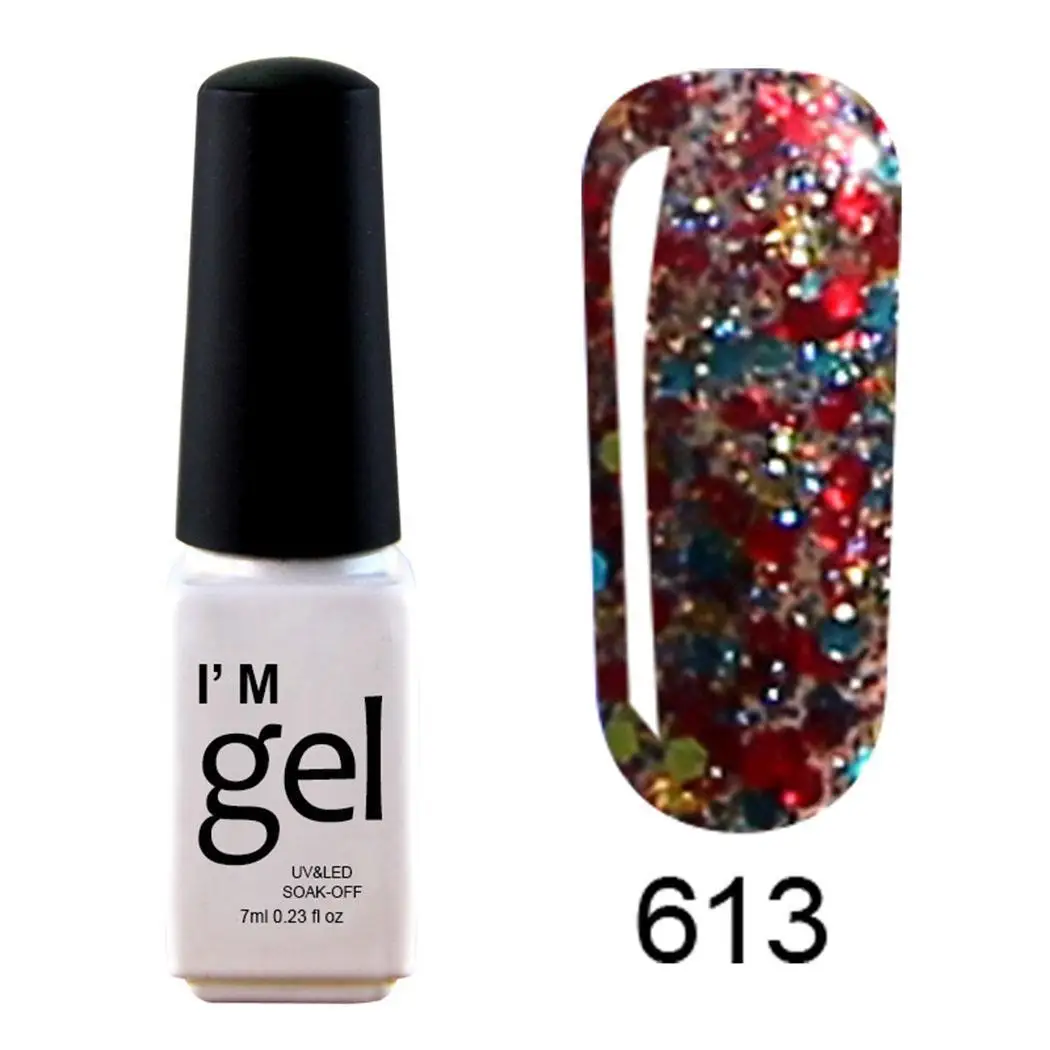 Новый женский модный дизайн ногтей маникюрное украшение 20 цветов лак для 7 см/2 8