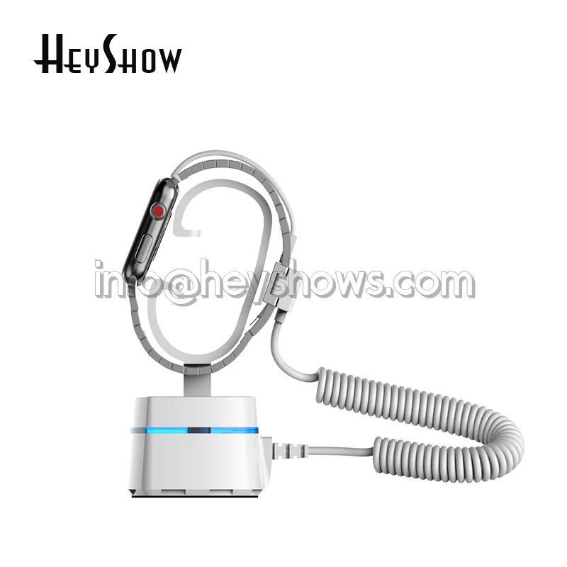 6PCS Smart Watch Security Burglar Alarm Display Stand Apple Iwatch Sony Watch Anti-Theft Device Holder With Wireless Control