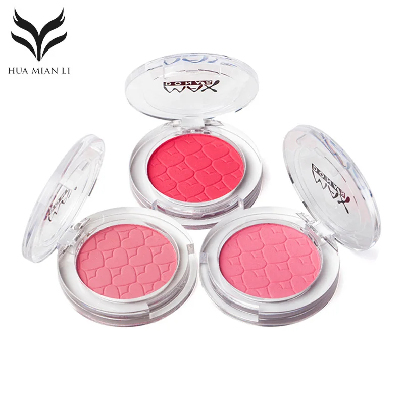 Румяна для щек 6 цветов бриллиантовые румяна пудра стойкий Макияж лица легко
