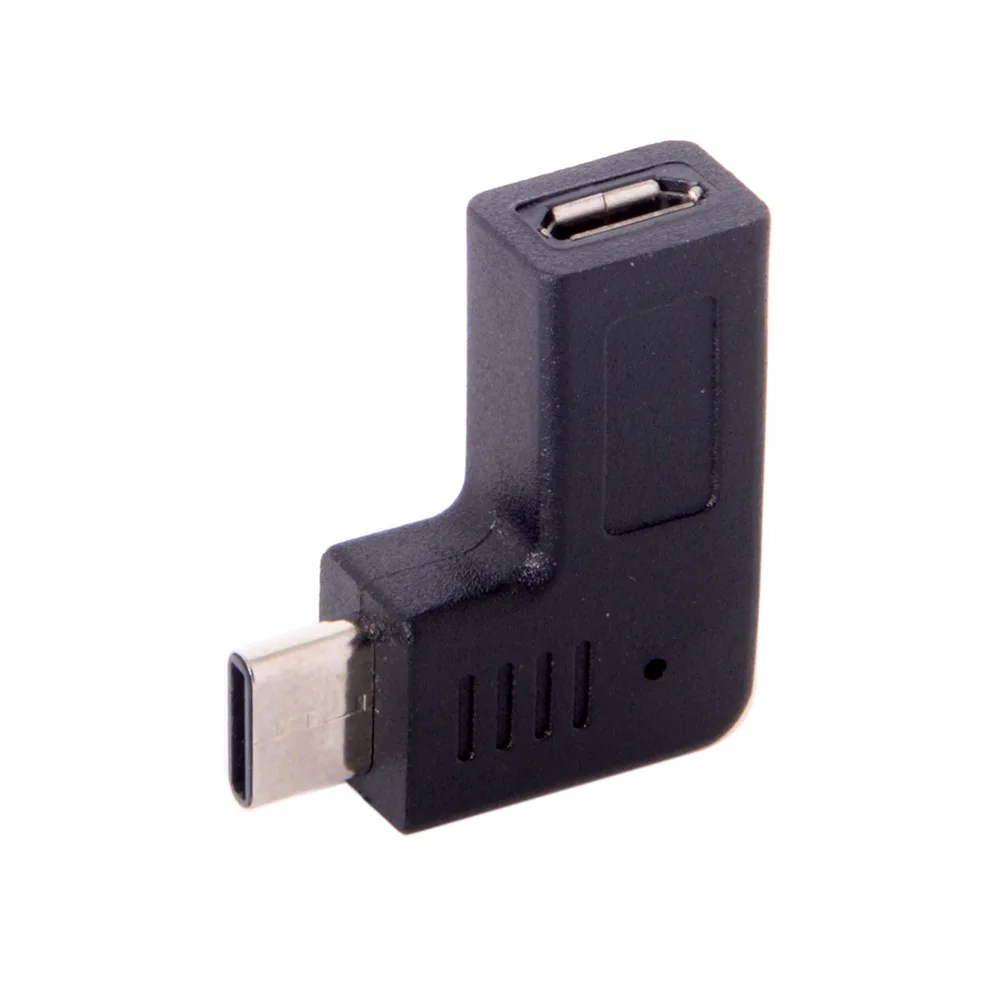 Адаптер для передачи данных MLLSE USB-C Type-C папа-Micro USB 2 0 5Pin мама 90 D угловой тип CE0733 |