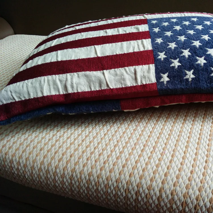 Чехол для подушки CAMMITEVER USA наволочки с флагом США национальная подушка кровати