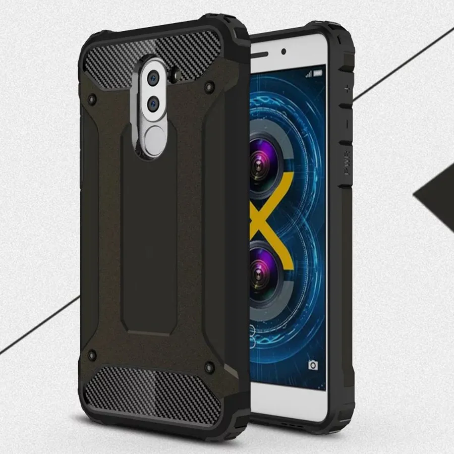 4 Kcatoon для huawei GR5 чехол для huawei mate 9 Lite силиконовый чехол противоударный тонкий жесткий, крепкий двухслойный чехол из резины - Цвет: 4