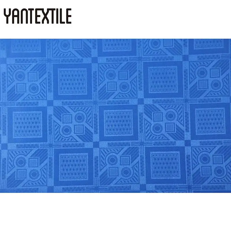 YANTEXTILE голубой цвет Getzner 10 метров Австрия качество парча в Гвинейском стиле ткань Африканская кружевная ткань с вечерние цветные ткани - Цвет: 18040582
