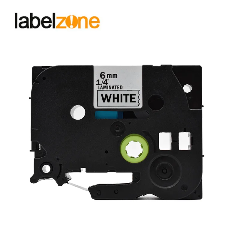 Ленты для этикеток Brother p-touch 6 мм совместимые с принтерами tz211 tze-211 tz-211 tz tze 211 5 шт. |