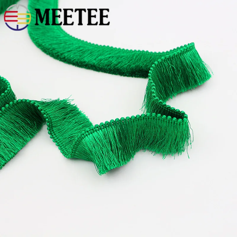 5 метров 28 мм полиэстер Кружева отделка вышитая нить кисточка бахрома для