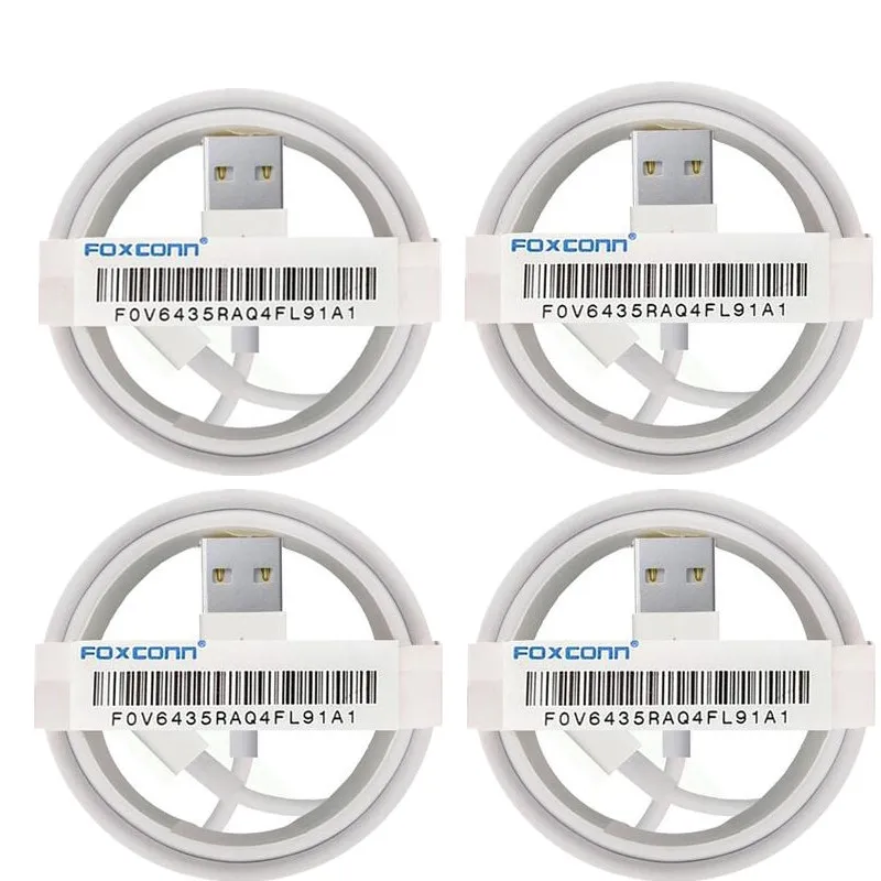 20 штук E75 чип USB кабель OD 3,0 мм Быстрая зарядка USB кабель синхронизации данных 1 м USB кабель для iPhone 7 8 Plus XR XS Max