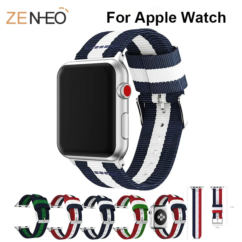 Ремешок нейлоновый для Apple Watch 3/2/1 42/38 мм|Ремешки часов| |