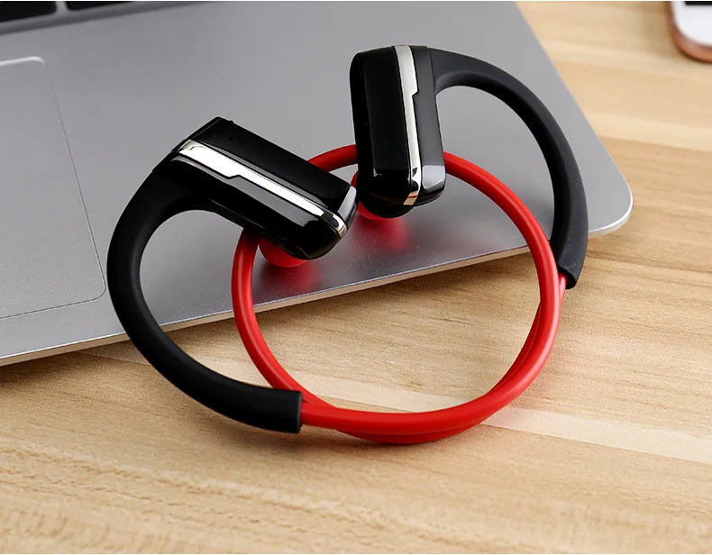 P9 Bluetooth 4,1, гарнитура IPX4, спортивные стерео наушники с защитой от пота, Bluetooth наушники, беспроводные наушники, HD микрофон, наушники для телефона - Цвет: P9 Red