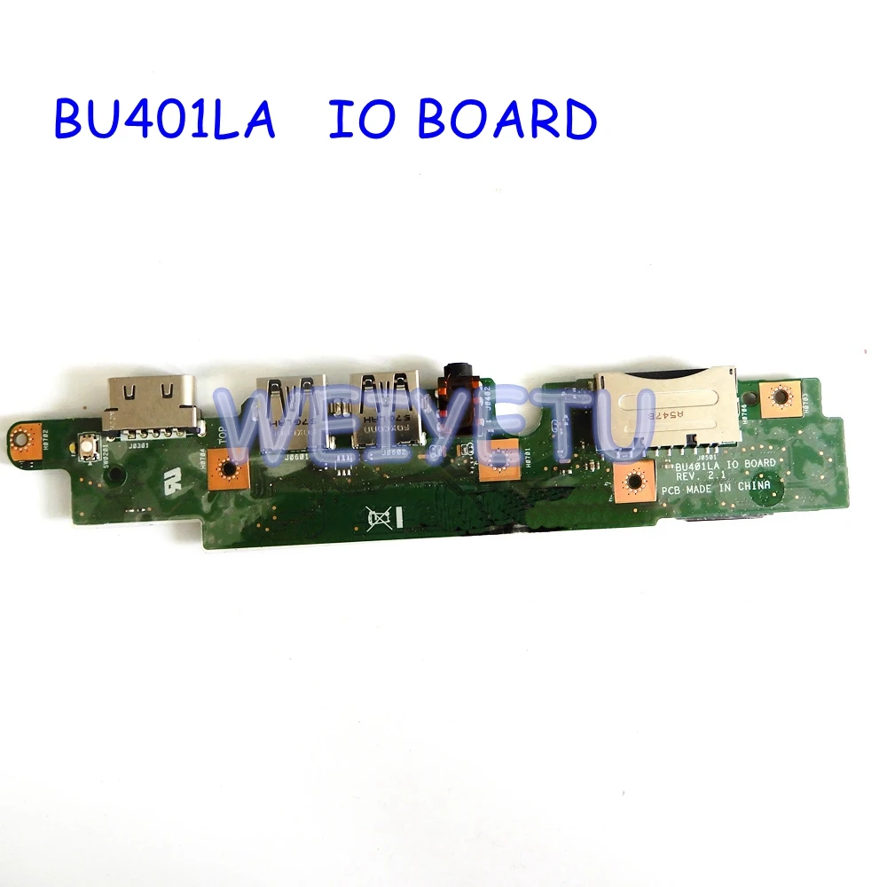 BU401LA IO_board REV2.1 для ASUS BU401 BU401L материнская плата ноутбука аудиоплата USB SD-карта VGA