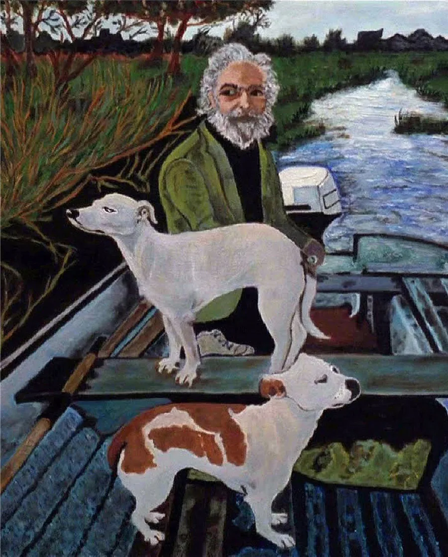 Собака из Goodfellas Картина на холсте гостиная домашний декор современная живопись