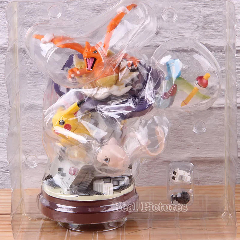 Игровой автомат pika Charizard фигурка аниме GK статуя ПВХ Коллекционная модель игрушки Монстры Pickachu Charizard украшения