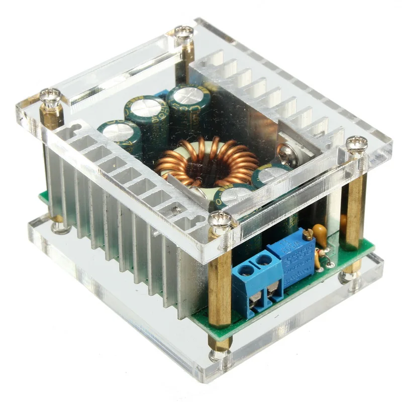 10A 200 Вт DC Наивысшей Мощности Регулируемый Шаг Вниз Бэк Модуль С Shell|module power|power