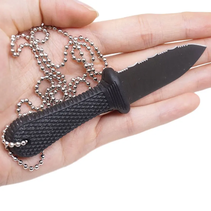 Маленький нож с фиксированным лезвием карманный тактический для выживания