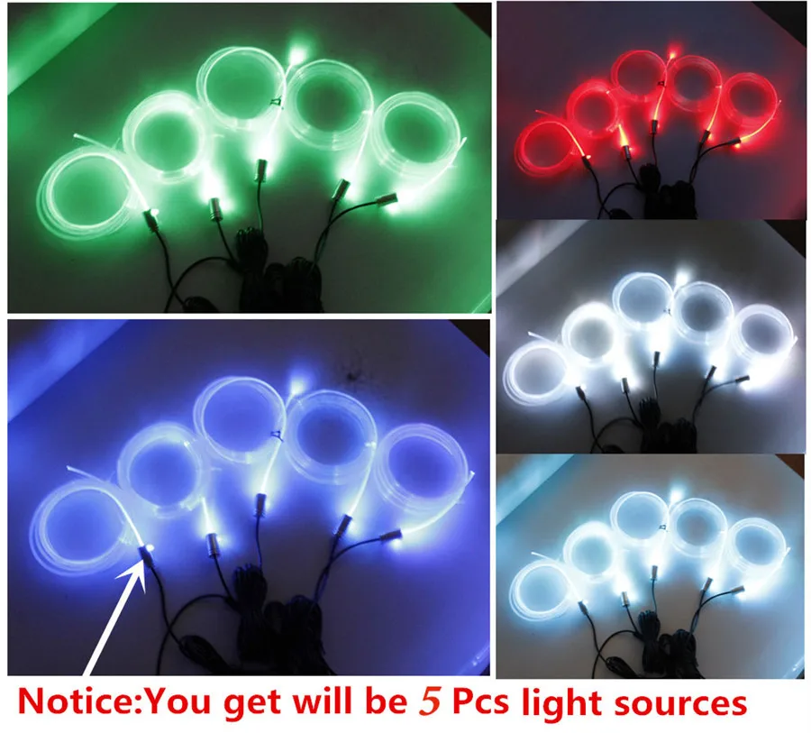 RGB лампы для салона автомобиля с пультом дистанционного управления 6 метров|controller