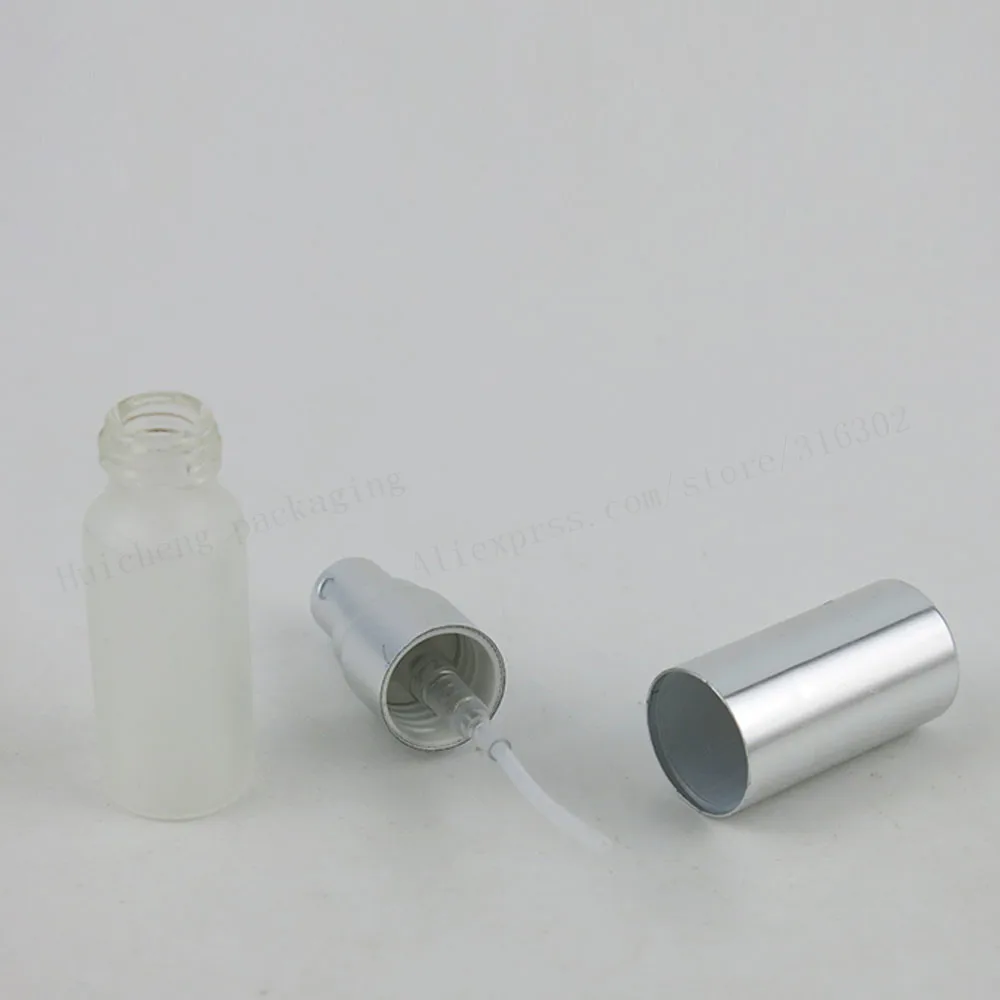 500 x 5ml Refillable Frost Glass Sprayer Bottle 1/6 oz Mini Sample Perfume Atomizer 5cc Fragrance | Красота и здоровье