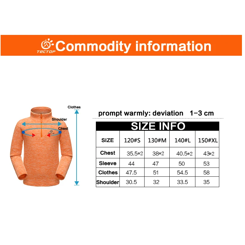 Новый открытый дети куртка ватки спорт стоячим воротником верхняя одежда для