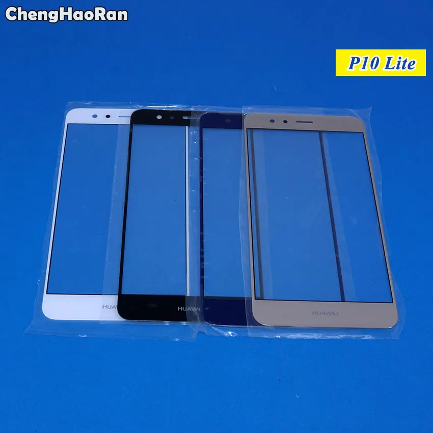 ChengHaoRan сменный ЖК передний сенсорный экран стеклянный внешний объектив для Huawei P10