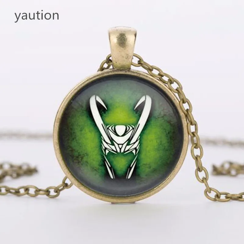 Винтажное ожерелье с подвеской Loki God of Mischief | Украшения и аксессуары