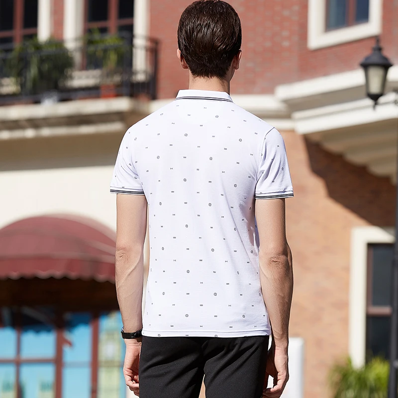 Hollitiger печатные camisa polo masculina Забавный символ хлопок короткий рукав Camisas поло