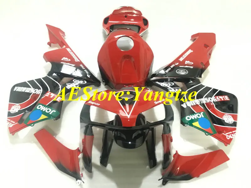 Набор обтекателей из АБС пластика красный и черный для CBR600RR 05 06 CBR 600 RR F5 2005 2006 600RR