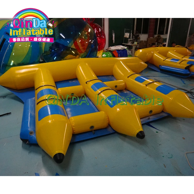 Горячая Распродажа Fly Fish Ride надувная буксируемая трубка 3 человек буксируемые