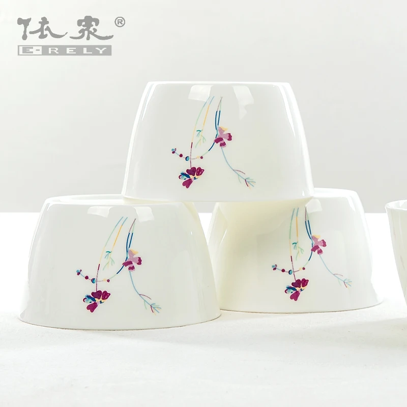Guci корейские миски и блюда Tangshan домашние из высококачественного костяного