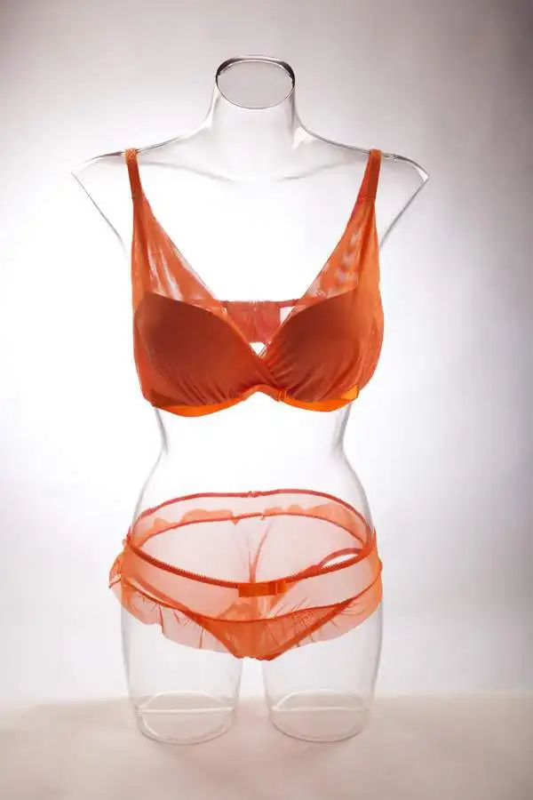 Бесплатная доставка! Высококачественный женский прозрачный манекен торс