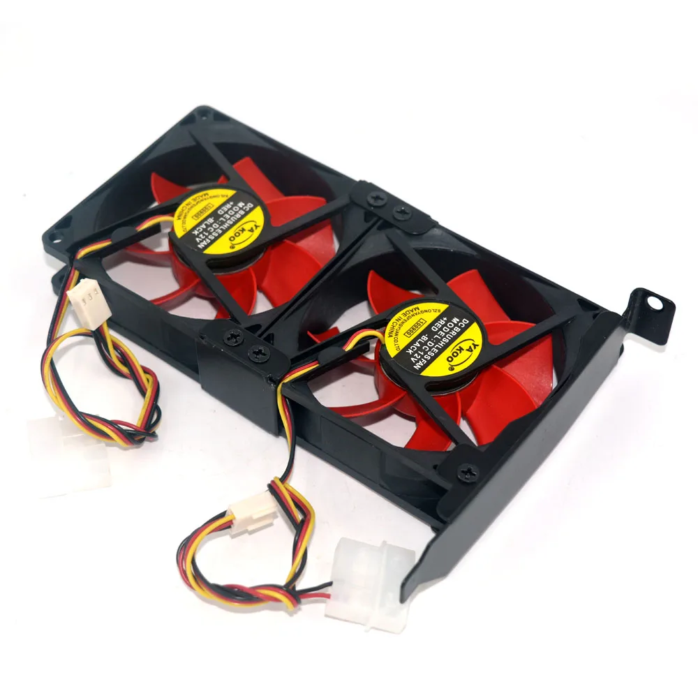 Основная коробка для самостоятельной сборки с двойным вентилятором и слотом PCI