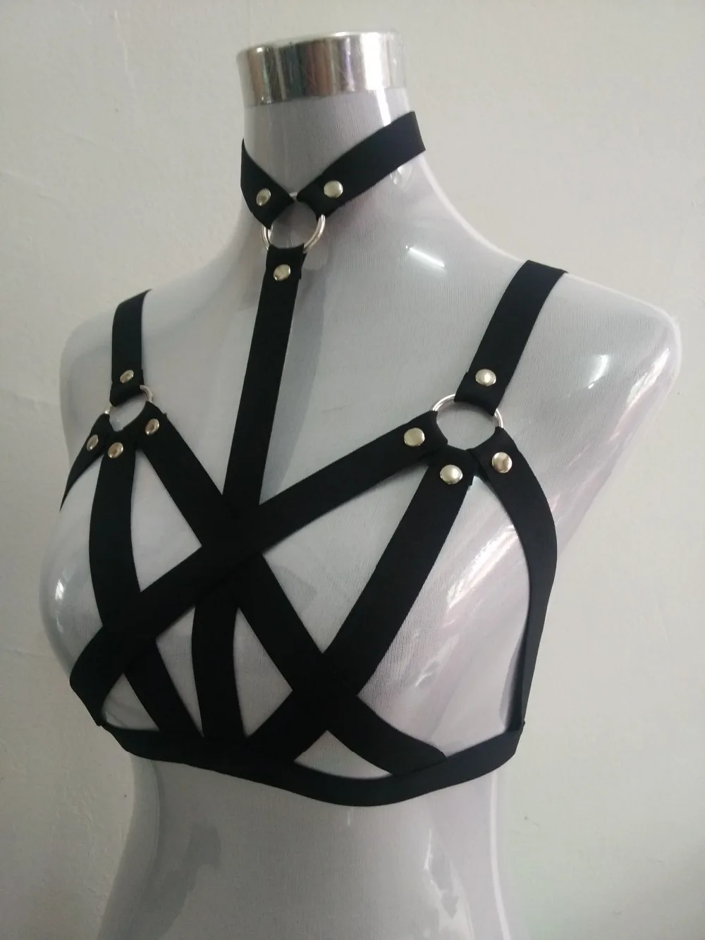 Новинка 2017 пастельный Готический женский ошейник Шипованный пояс готический